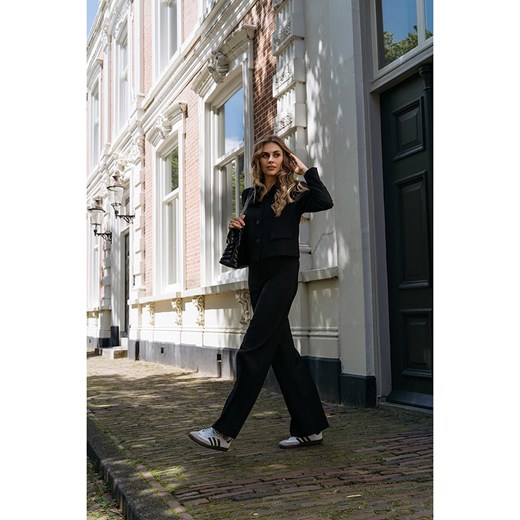 &amp;Co Woman Spodnie &quot;Celeste&quot; w kolorze czarnym &co Woman XXL wyprzedaż Limango Polska
