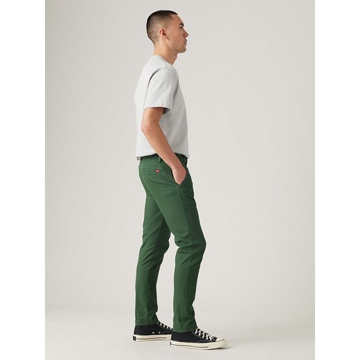 Levi´s Spodnie chino w kolorze zielonym W34/L32 promocja Limango Polska