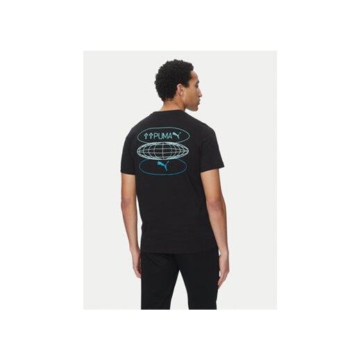 Puma T-Shirt Graphics 3 Circles 684834 Czarny Regular Fit Puma XXL MODIVO