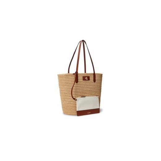 Lauren Ralph Lauren Torebka 431897486002 Beżowy uniwersalny MODIVO
