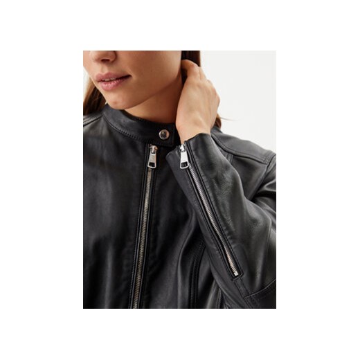 BOSS Kurtka skórzana C_Saleste 50522033 Czarny Regular Fit 34 MODIVO