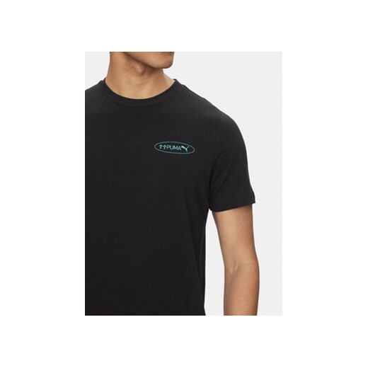 Puma T-Shirt Graphics 3 Circles 684834 Czarny Regular Fit Puma L MODIVO