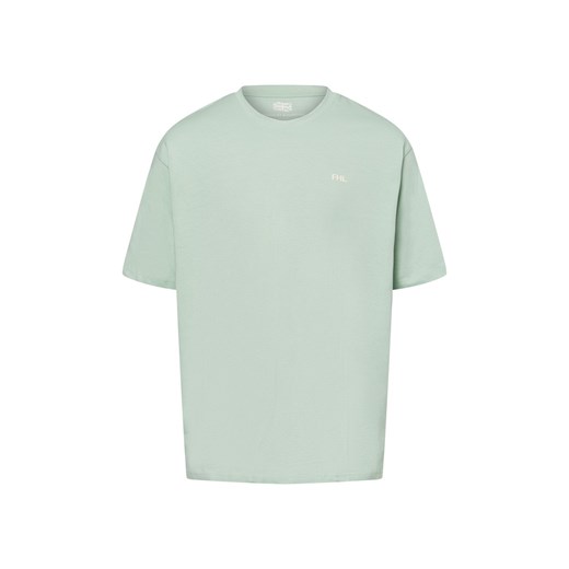 Finshley & Harding London Koszulka męska Mężczyźni Bawełna miętowy jednolity ze sklepu vangraaf w kategorii T-shirty męskie - zdjęcie 178651428