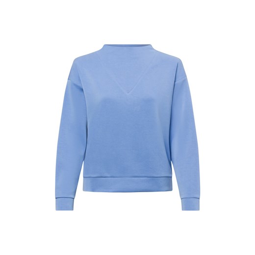 Opus Bluza damska - Ginsanu Kobiety Modal niebieski jednolity ze sklepu vangraaf w kategorii Bluzy damskie - zdjęcie 178651477