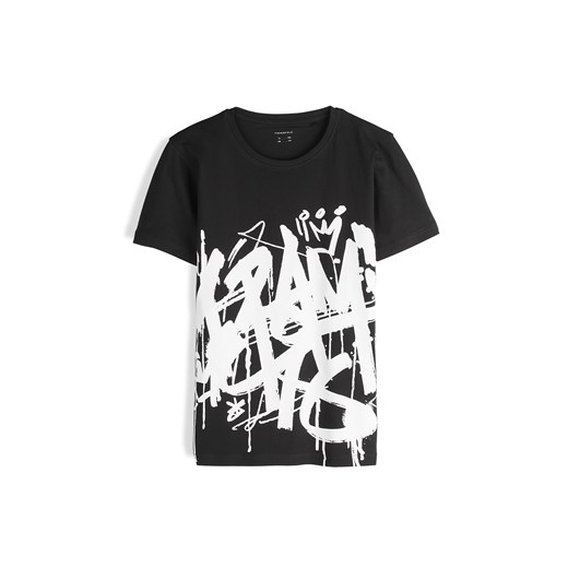 GATE Bawełniana koszulka z nadrukiem 7Y ze sklepu gateshop w kategorii T-shirty chłopięce - zdjęcie 178652028