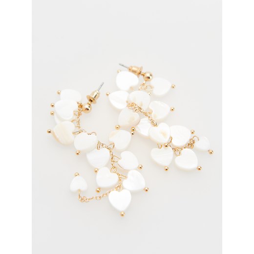 Reserved - Kolczyki z zawieszkami w kształcie serca - wielobarwny Reserved ONE SIZE Reserved