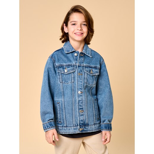 Sinsay - Katana jeansowa - niebieski Sinsay 140 Sinsay