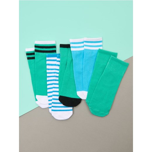 Sinsay - Skarpetki 5 pack - wielobarwny ze sklepu Sinsay w kategorii Skarpetki dziecięce - zdjęcie 178654507