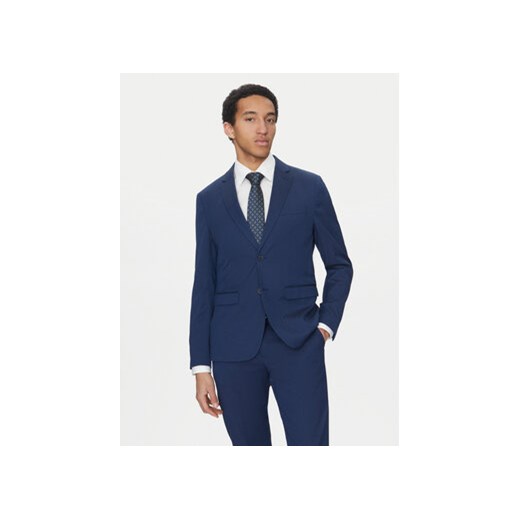 Krawat biały BOSS HUGO 