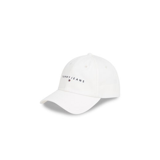 Tommy Jeans Czapka z daszkiem Tjm Linear Logo Cap AM0AM12958 Biały ze sklepu MODIVO w kategorii Czapki z daszkiem męskie - zdjęcie 178655627