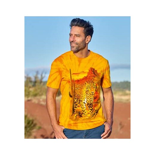 Koszulka z nadrukiem Tie & Dye ze sklepu Atlas For Men w kategorii T-shirty męskie - zdjęcie 178656736