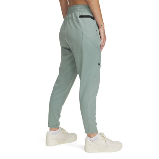Damskie spodnie treningowe Under Armour UA Unstoppable Hybrid - zielone Under Armour XS Sportstylestory.com