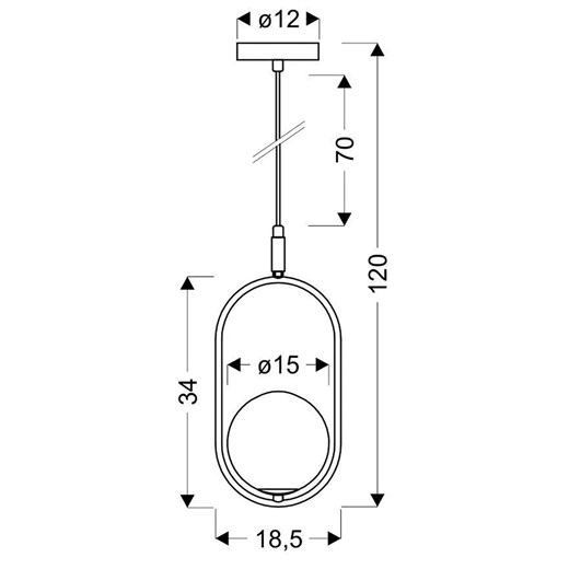 Lampa sufitowa Lumes