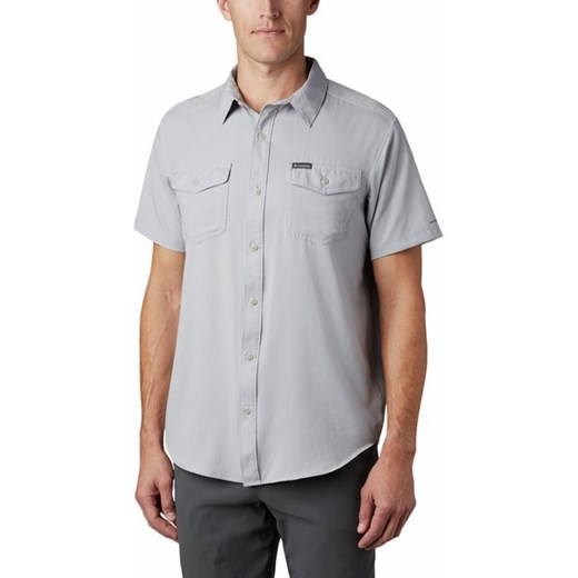 Koszula męska Utilizer II Solid Short Sleeve Columbia ze sklepu SPORT-SHOP.pl w kategorii T-shirty męskie - zdjęcie 178659287