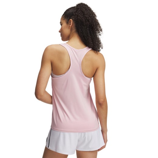 Damski top treningowy Under Armour Tech Knockout Tank - różowy ze sklepu Sportstylestory.com w kategorii Bluzki damskie - zdjęcie 178661536