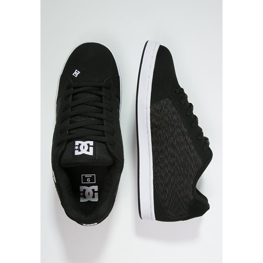 DC Shoes NET Buty skejtowe black/white zalando czarny skóra