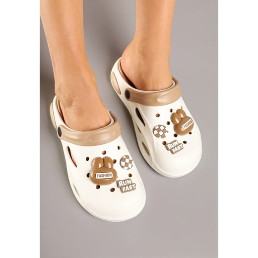 Klapki damskie Born2be bez zapięcia 
