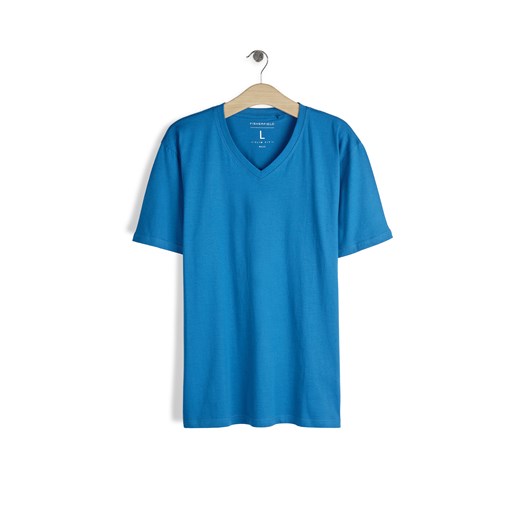 GATE T-shirt basic z bawełny slim fit S ze sklepu gateshop w kategorii T-shirty męskie - zdjęcie 178663658