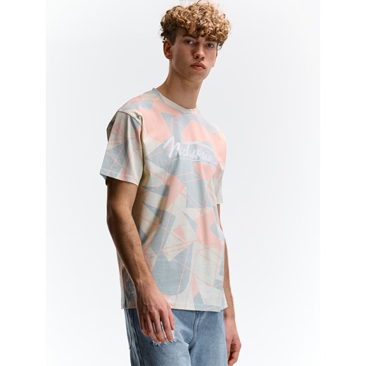 T-shirt męski Gate bawełniany