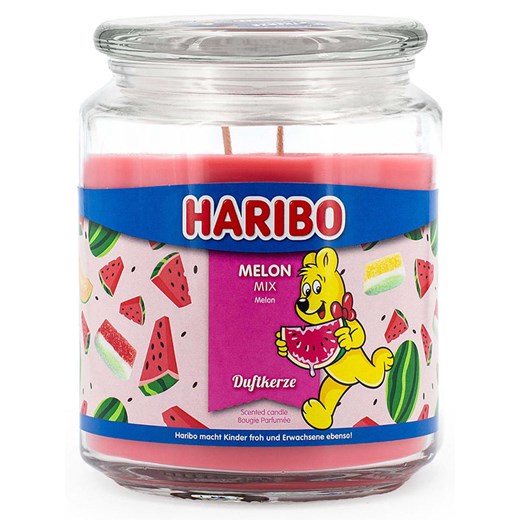 Haribo Świeca zapachowa &quot;Haribo Melon Mix&quot; - 510 g ze sklepu Limango Polska w kategorii Świece i dyfuzory - zdjęcie 178664187