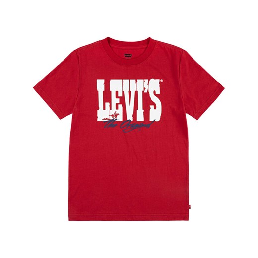 Levi&apos;s Kids Koszulka w kolorze czerwonym ze sklepu Limango Polska w kategorii T-shirty chłopięce - zdjęcie 178664346