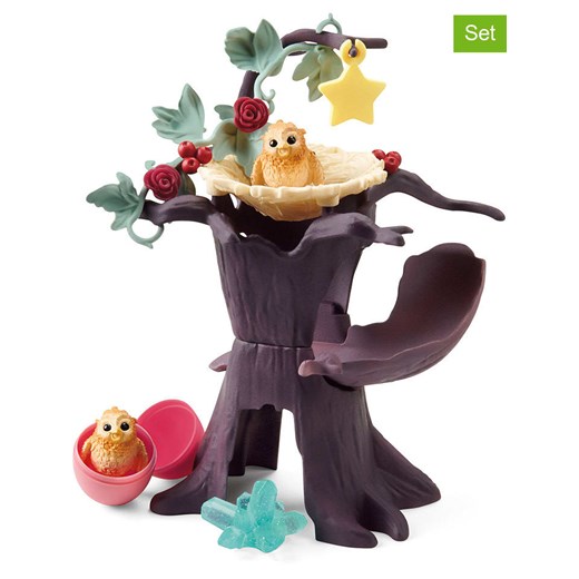 Schleich 16-częściowy zestaw &quot;Hatching Owl Chicks&quot; - 5+ ze sklepu Limango Polska w kategorii Zabawki - zdjęcie 178665048