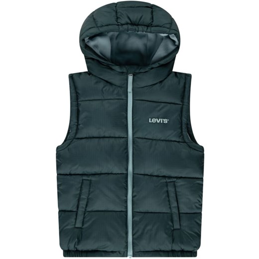 Levi&apos;s Kids Kamizelka pikowana w kolorze zielonym ze sklepu Limango Polska w kategorii Kamizelki chłopięce - zdjęcie 178665288