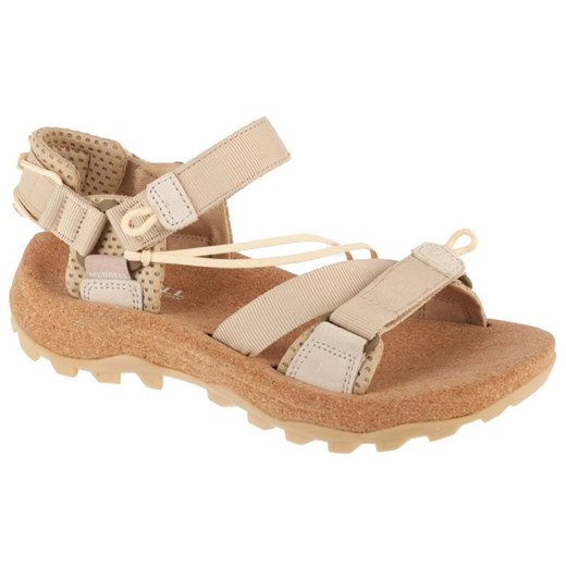 Sandały Merrell Speed Fusion Web Rmx J008136 beżowe beżowy ze sklepu ButyModne.pl w kategorii Sandały damskie - zdjęcie 178668125