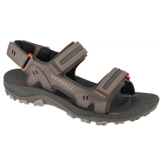 Sandały Merrell Huntington Sport Convert Sandal J036873 brązowe ze sklepu ButyModne.pl w kategorii Sandały męskie - zdjęcie 178668128