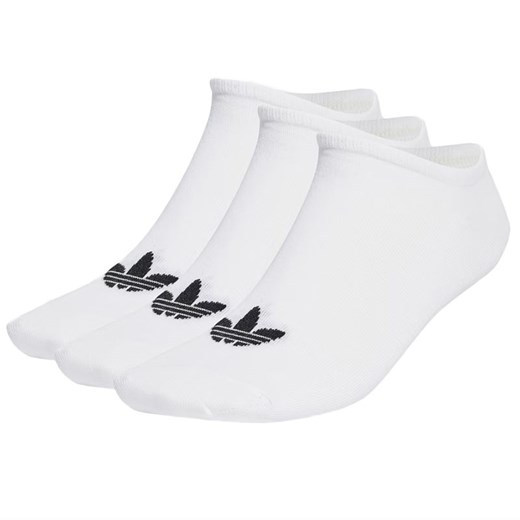 Skarpetki adidas Originals Trefoil Liner Socks 6 Pairs IJ5623 - białe ze sklepu streetstyle24.pl w kategorii Skarpetki męskie - zdjęcie 178669886