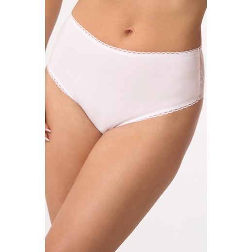 Bawełniane figi damskie białe 207, Kolor biały, Rozmiar S, Babell ze sklepu Intymna w kategorii Majtki damskie - zdjęcie 178669947