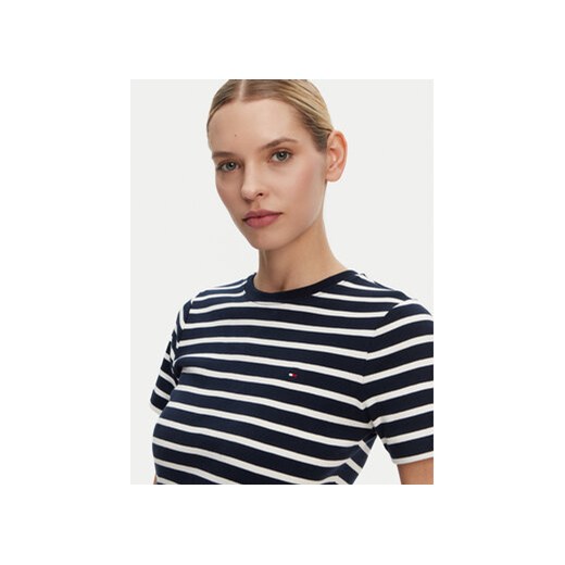 Bluzka damska Tommy Hilfiger z okrągłym dekoltem