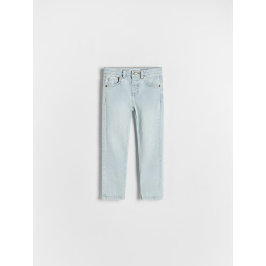Reserved - Jeansy slim fit - niebieski ze sklepu Reserved w kategorii Spodnie dziewczęce - zdjęcie 178674528