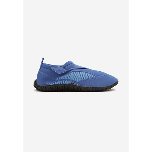 Niebieskie Buty Sportowe z Elastyczną Cholewką do Wody Nimiliara ze sklepu born2be.pl w kategorii Buty sportowe męskie - zdjęcie 178675007