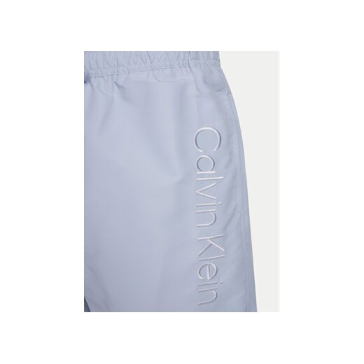 Calvin Klein Swimwear Szorty kąpielowe KM0KM01166 Niebieski Regular Fit M MODIVO