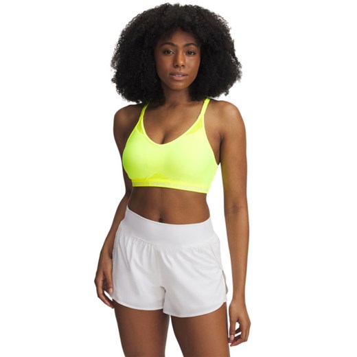 Biustonosz treningowy Under Armour UA Crossback Low Bra - żółty Under Armour L Sportstylestory.com