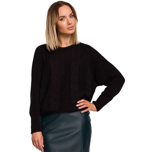 made of emotion Sweter w kolorze czarnym ze sklepu Limango Polska w kategorii Swetry damskie - zdjęcie 178678898