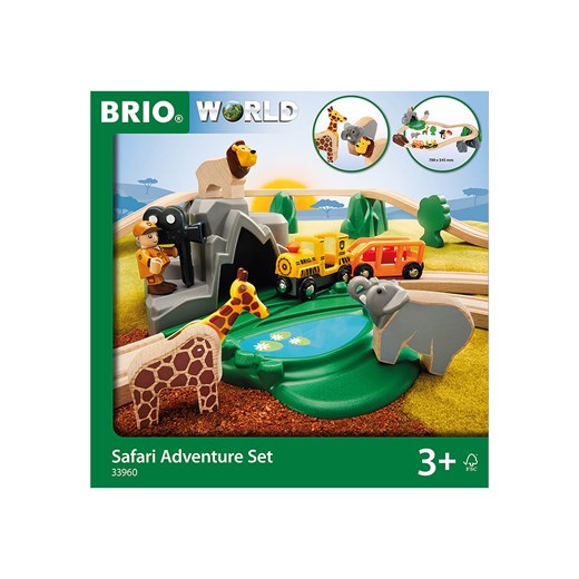 Brio Kolejka &quot;Safari&quot; - 3+ ze sklepu Limango Polska w kategorii Zabawki - zdjęcie 178678935