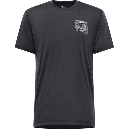 Koszulka męska Vonnan Graphic Jack Wolfskin ze sklepu SPORT-SHOP.pl w kategorii T-shirty męskie - zdjęcie 178681196