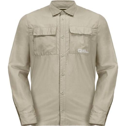 Koszula męska Barrier LS Jack Wolfskin ze sklepu SPORT-SHOP.pl w kategorii T-shirty męskie - zdjęcie 178681218