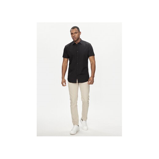 Jack&Jones Koszula Joe 12195062 Czarny Slim Fit M MODIVO