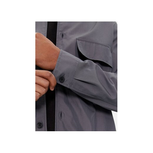 Calvin Klein Koszula K10K109920 Szary Regular Fit Calvin Klein M MODIVO
