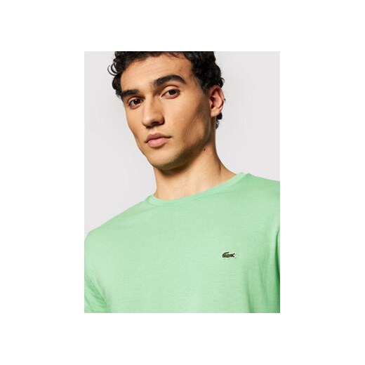 Lacoste T-Shirt TH6709 Zielony Regular Fit Lacoste 36 MODIVO