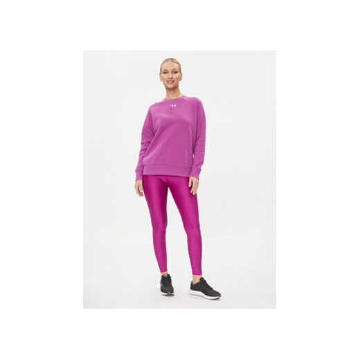 Under Armour Bluza Ua Rival Fleece Crew 1379508 Biały Loose Fit Under Armour L MODIVO