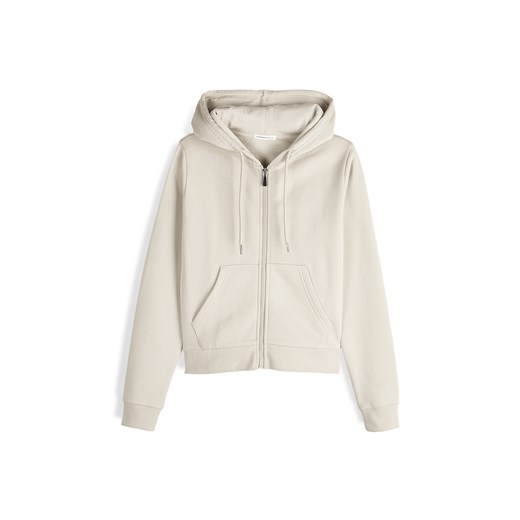 GATE Bluza basic zapinana na zamek z kapturem 32 ze sklepu gateshop w kategorii Bluzy damskie - zdjęcie 178684987