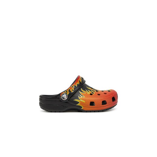 Crocs Klapki Classic Flames Clog K 210993 Pomarańczowy ze sklepu MODIVO w kategorii Klapki dziecięce - zdjęcie 178689865