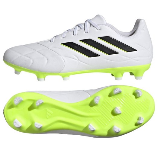 Buty adidas Copa PURE.3 Fg M HQ8984 białe białe ze sklepu ButyModne.pl w kategorii Buty sportowe męskie - zdjęcie 178690937