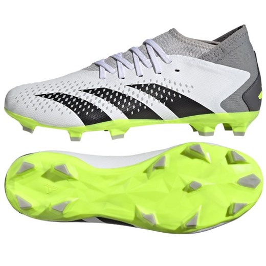 Buty adidas Predator Accuracy.3 Fg M GZ0024 białe białe ze sklepu ButyModne.pl w kategorii Buty sportowe męskie - zdjęcie 178690939