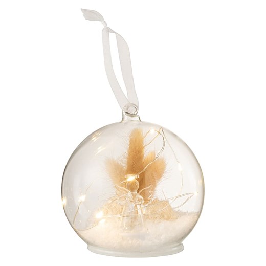 J Line Kula LED w kolorze żółtym - Ø 12 cm ze sklepu Limango Polska w kategorii Dekoracje bożonarodzeniowe - zdjęcie 178691498