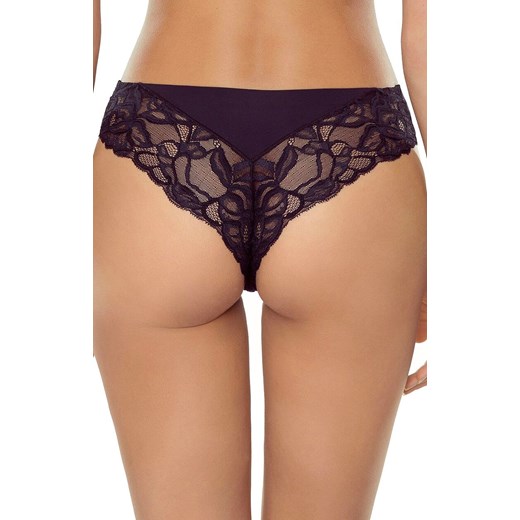 Majtki brazyliany czarne Risa 5033, Kolor czarny, Rozmiar S, Lapinee ze sklepu Intymna w kategorii Majtki damskie - zdjęcie 178692495